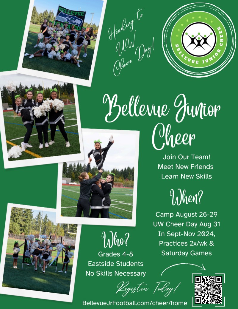 Join Bellevue Junior Cheer – CHERRY CREST ELEMENTARY PTSA